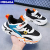 Atmungsaktive Leder-Sportschuhe für Jungen, Komfortable Turnschuhe für Kinder
